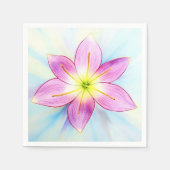 Serviette En Papier Serviettes de pluie Lily (Devant)