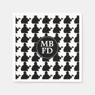 Serviette En Papier Serviettes de pomme personnalisées