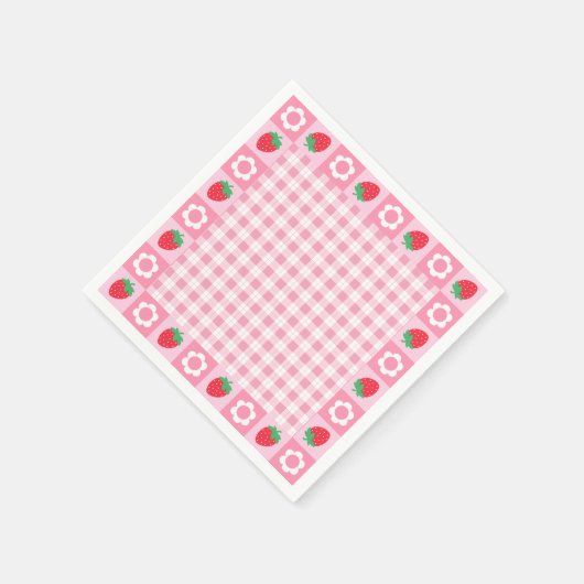 Serviette En Papier Serviettes de première fête d'anniversaire de Berr (Coin)