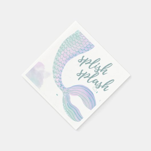 Serviette En Papier Serviettes de queue de sirène (Coin)