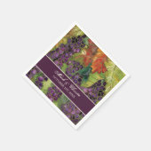 Serviette En Papier Serviettes de réception de mariage au vignoble de  (Coin)