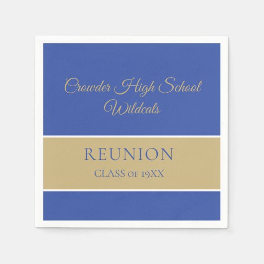 Serviette En Papier Serviettes de réunion classiques, classe (Devant)