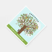 Serviette En Papier Serviettes de réunion familiale (Coin)