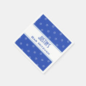 Serviette En Papier Serviettes de soirée Bar Mitvah customisées (Coin)