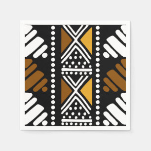 Serviette En Papier Serviettes de table Afrocentrique De Style Africai