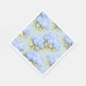 Serviette En Papier Serviettes de table Canard Œuf Bleu Hydrangea Tige (Coin)