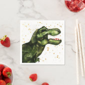Serviette En Papier Serviettes de table T-Rex Dinosaur Party (En situation)