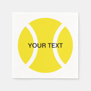 Serviette En Papier Serviettes de tennis à thème pour la maison ou le