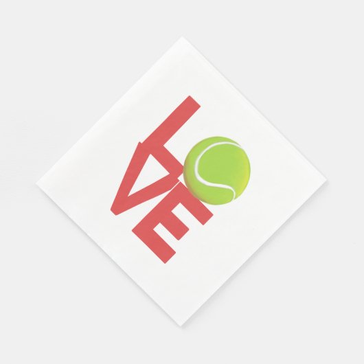 Serviette En Papier Serviettes de tennis Love (Coin)