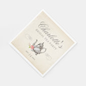 Serviette En Papier Serviettes de thé Vintage classique (Coin)