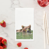 Serviette En Papier serviettes de toilette en papier grizzli (En situation)