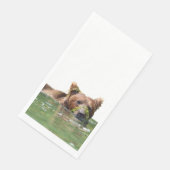 Serviette En Papier serviettes de toilette en papier grizzli (Coin)