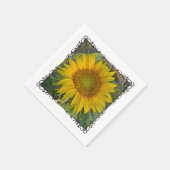 Serviette En Papier Serviettes de tournesol (Coin)