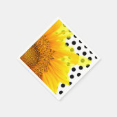 Serviette En Papier Serviettes de tournesol (Coin)