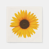 Serviette En Papier serviettes de tournesol (Devant)