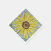 Serviette En Papier Serviettes de tournesol (Coin)