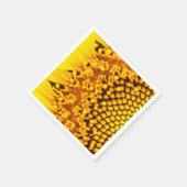Serviette En Papier Serviettes de tournesol pour Mariages et fêtes (Coin)