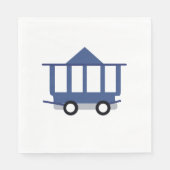 Serviette En Papier Serviettes de transport ferroviaire (Devant)