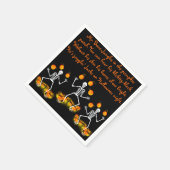 Serviette En Papier Serviettes d'Halloween "M. os-Jangles" (Coin)