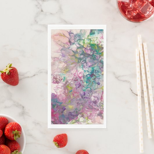 Serviette En Papier Serviettes d'hôtes en papier (En situation)