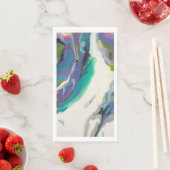 Serviette En Papier Serviettes d'hôtes en papier (En situation)