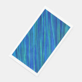 Serviette En Papier Serviettes d'hôtes en papier | bleu Saturne (Coin)