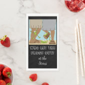 Serviette En Papier Serviettes d'hôtes Pâques qui ont laissé les greno (En situation)