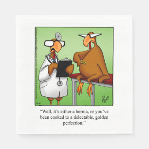 Serviette En Papier Serviettes d'Humour de Thanksgiving
