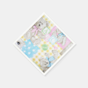 Serviette En Papier Serviettes d'impression d'ours de nounours