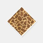 Serviette En Papier Serviettes d'impression Giraffe (Coin)