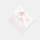 Serviette En Papier Serviettes Dinosaures Rose (Coin)