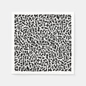 Serviette En Papier Serviettes Doodle (Devant)