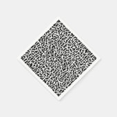 Serviette En Papier Serviettes Doodle (Coin)