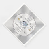 Serviette En Papier Serviettes du 60e anniversaire du Mariage chrétien (Coin)