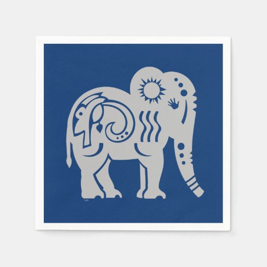 Serviette En Papier Serviettes du géant sacré (gris) (Devant)