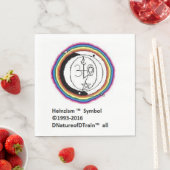 Serviette En Papier Serviettes du logo de l'héinzisme (En situation)