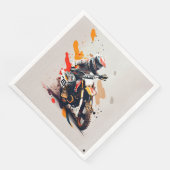 Serviette En Papier Serviettes du Motocross Party (Coin)