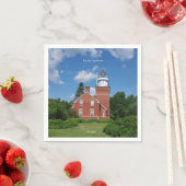 Serviette En Papier serviettes du phare de Big Bay (En situation)