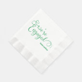 Serviette En Papier Serviettes élégantes de la partie d'engagement (Coin)