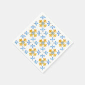 Serviette En Papier Serviettes en carrelage méditerranéen (Coin)