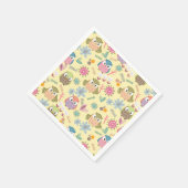 Serviette En Papier Serviettes en crème de hibou (Coin)