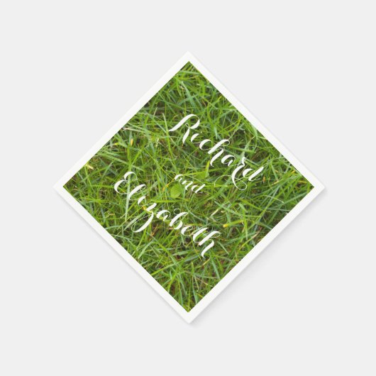 Serviette En Papier Serviettes en laiton vert (Coin)