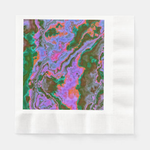 Serviette En Papier Serviettes en marbre aigre