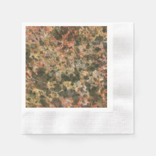 Serviette En Papier Serviettes en marbre Brown rétro