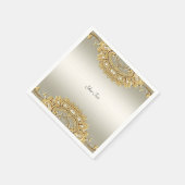 Serviette En Papier Serviettes en or (Coin)