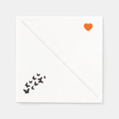 Serviette En Papier Serviettes en papier, 4,75 po x 4,75 po (Devant)