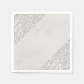 Serviette En Papier Serviettes en papier, Argent (Devant)