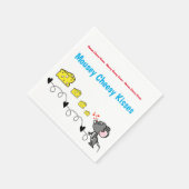 Serviette En Papier Serviettes en papier, baisers au fromage Mousey (Coin)