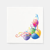 Serviette En Papier Serviettes en papier, Ballons confettis Joyeux Ann (Devant)