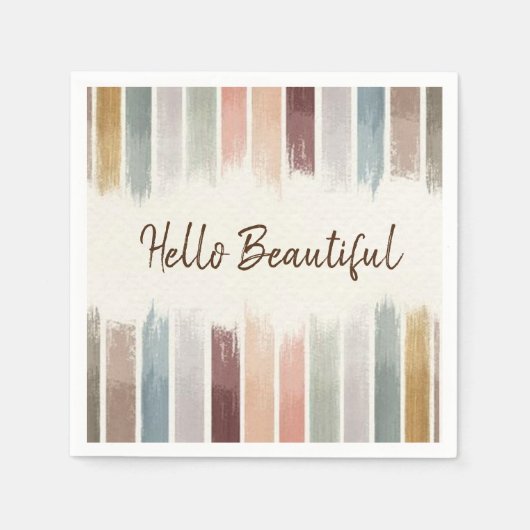 Serviette En Papier Serviettes en papier, bande (Devant)